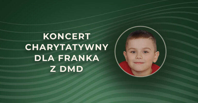 Koncert charytatywny dla Franka z chorobą DMD