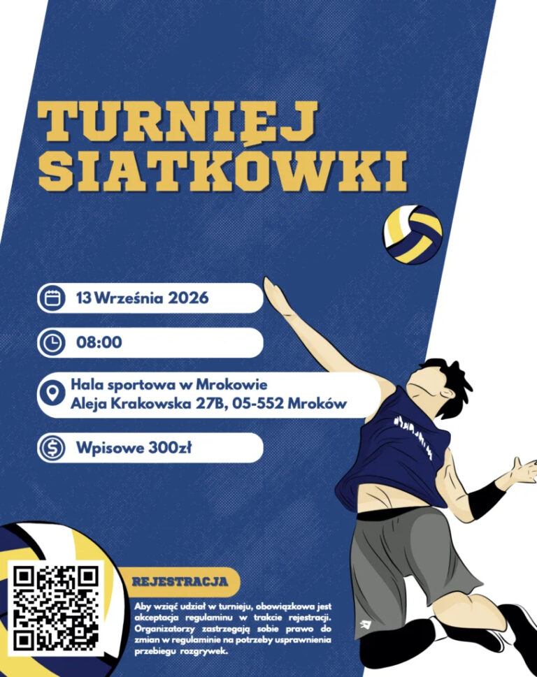 Turniej siatkówki halowej